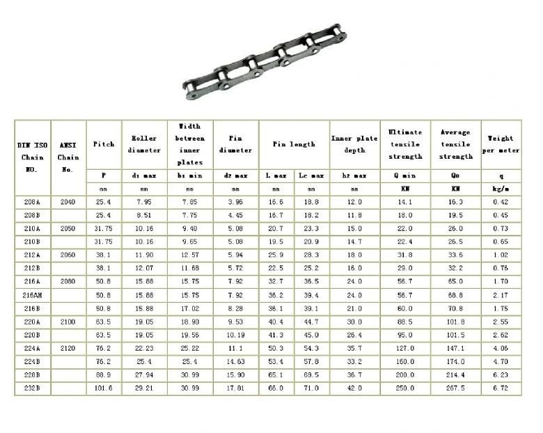 Stainless Steel Side Roller Conveyor Chain