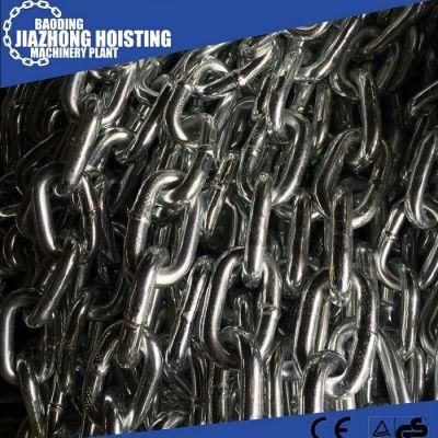 Supply 6mm DIN5685A Galvanized Chain