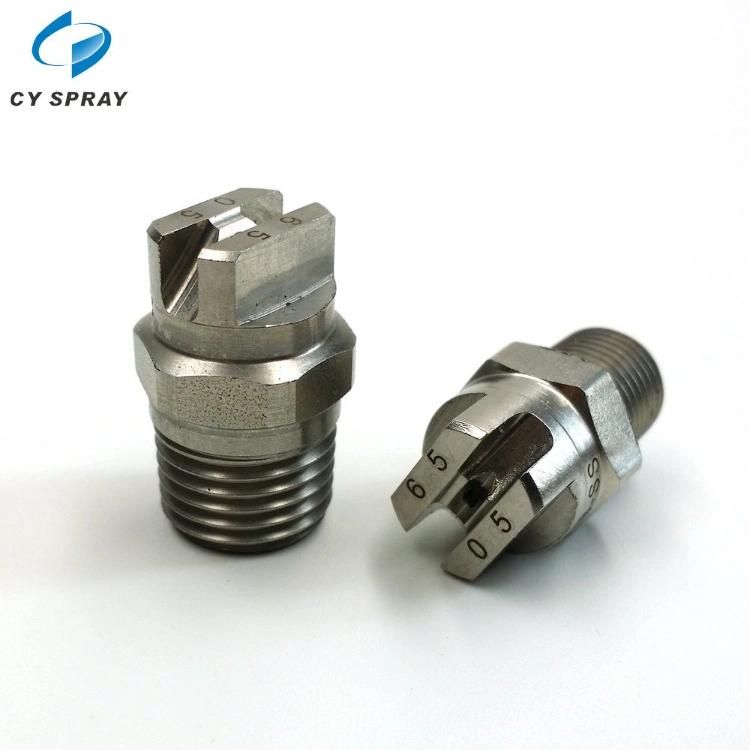 High Quality Brass Ss, SS304 Material Production Cc Series Flat Fan Nozzle