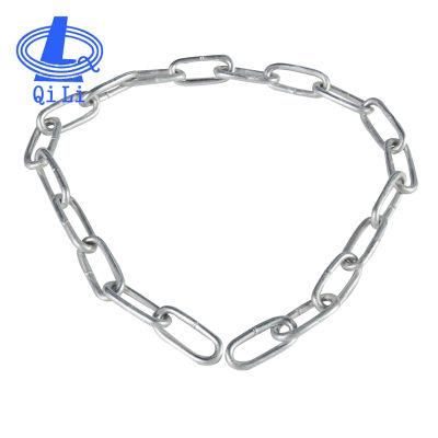 Korean Standard Electro Galvanized Iron Long Link Chain