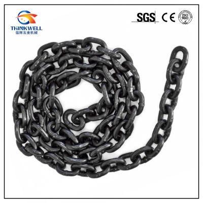 Black Oiled Alloy Steel Welded Link G80 Chain