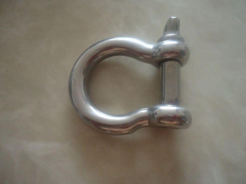Stainless Steel 316 Adjustable Bow Shackle for Bracelet
