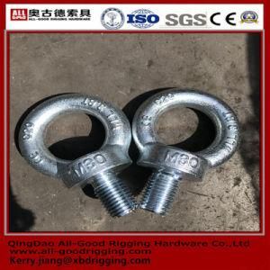 Carbon Steel Drop Forged Lifting Eye Bolt Hardware