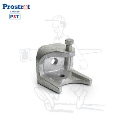 Rod/Insulator Malleable Beam Clamp for 1/4&quot; Rod - Zinc Plated