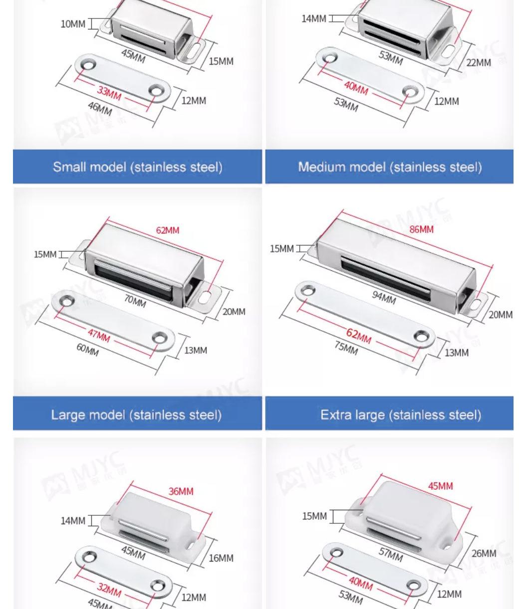 Glass Door Magnetic Suction Hardware Accessories