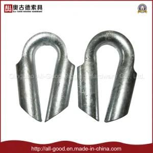 Rigging Galvanized Pipe Type Wire Rope Thimble