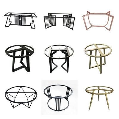 Custom Bevel Furniture Metal Leg Support Desk Coffee Table Dining Room