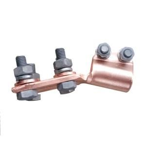 Low Price Transformer Customize Size Orange, Yellow Copper Pg Clamp for Electrical Connection