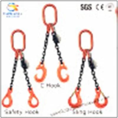 G80 Forged Lifting Chain Sling with C Hooks