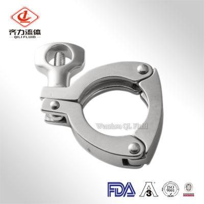 Reliable Quality Customized Size 304/316L 13mhhs 3 Pleces Clamp