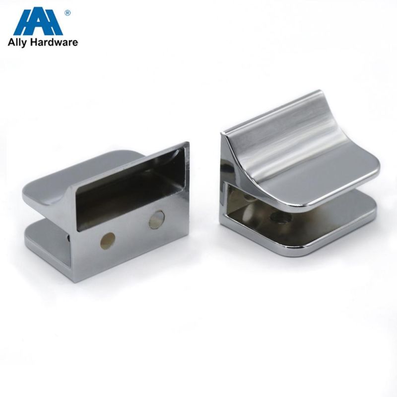 Office Screen Table Wall Shelf Zinc Alloy Glass Partition Clamp