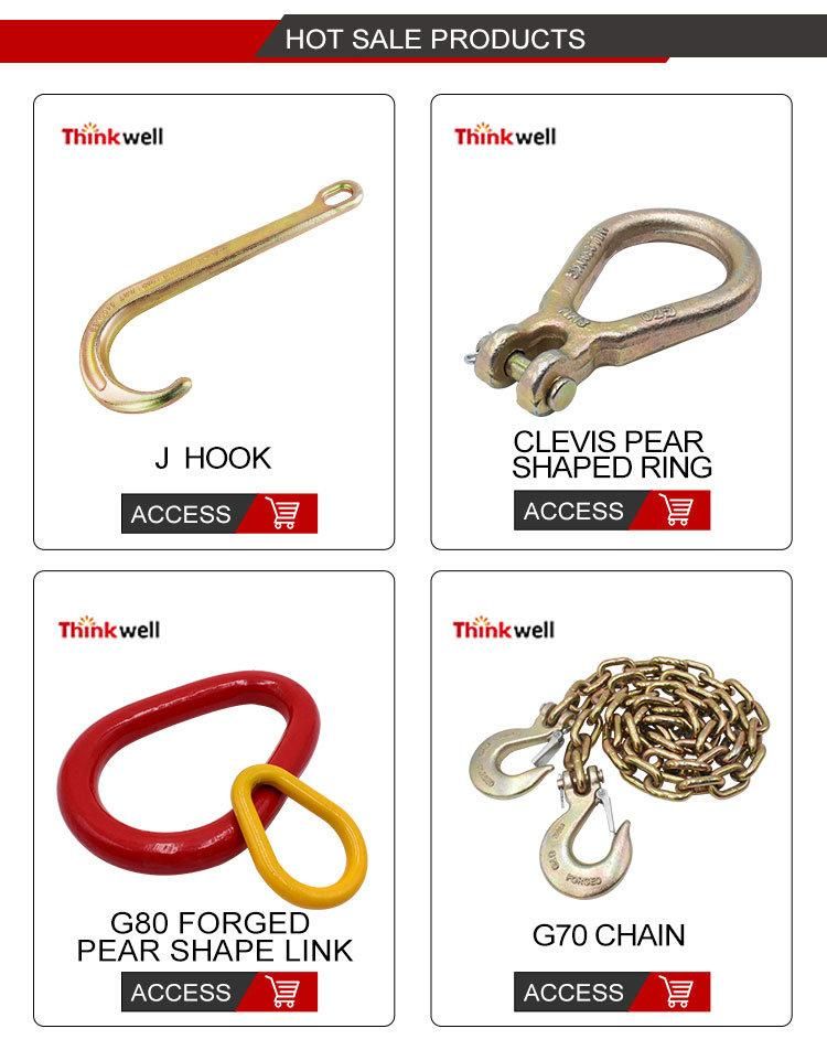 Thinkwell Forged Us Type Weld on Grab Hook