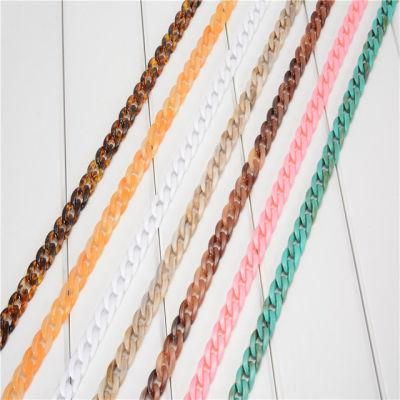 Wholesale Custom Design Handbag Plastic Chain for Bag Traffic Chain