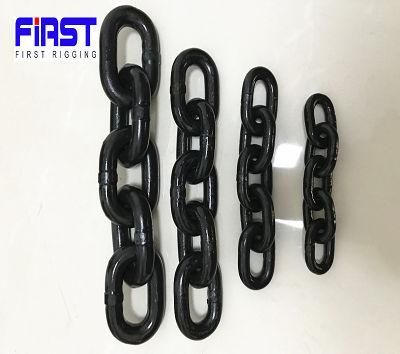 China Factory 3/8&quot; Nacm96 USA Standard Blacken G80 Lifting Chain Grade 80 Load Chain