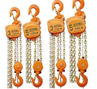 High Quality 1ton 2t Manual Chain Hoist Block