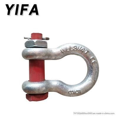 Hoisting Rigging Forging Us Type G213 Round Pin Anchor Shackle