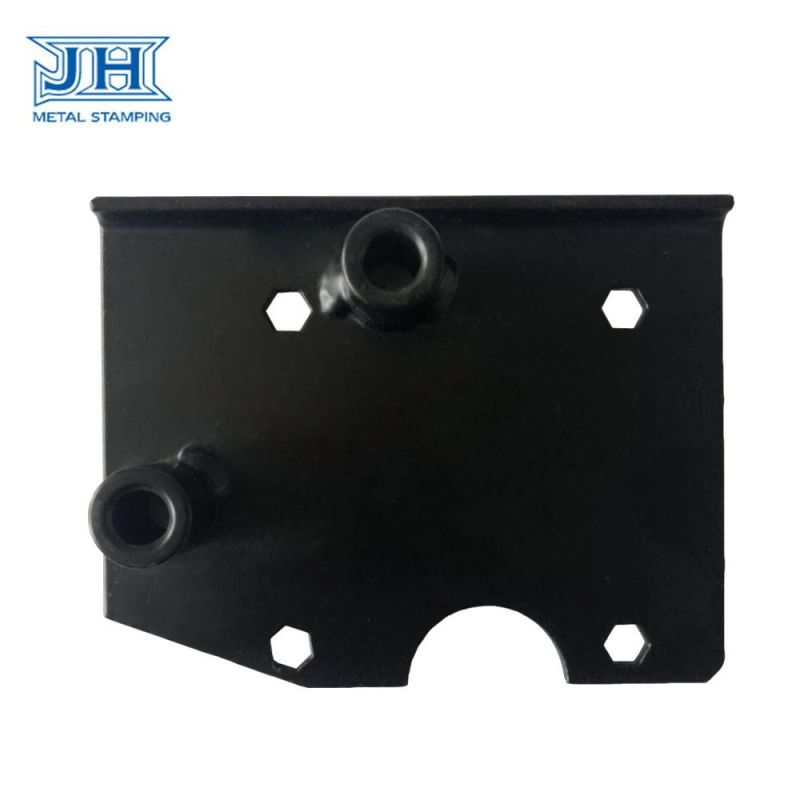 Professional OEM Laser Cutting Black Power Coating Stamping Refrigeration Part