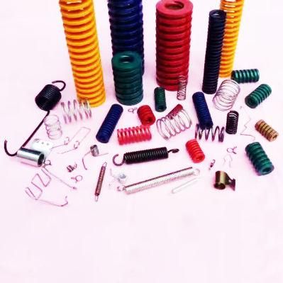 304 Stainless Steel Wire Diameter Hook Coil Cylindroid Helical Extension Pullback Tension Spring