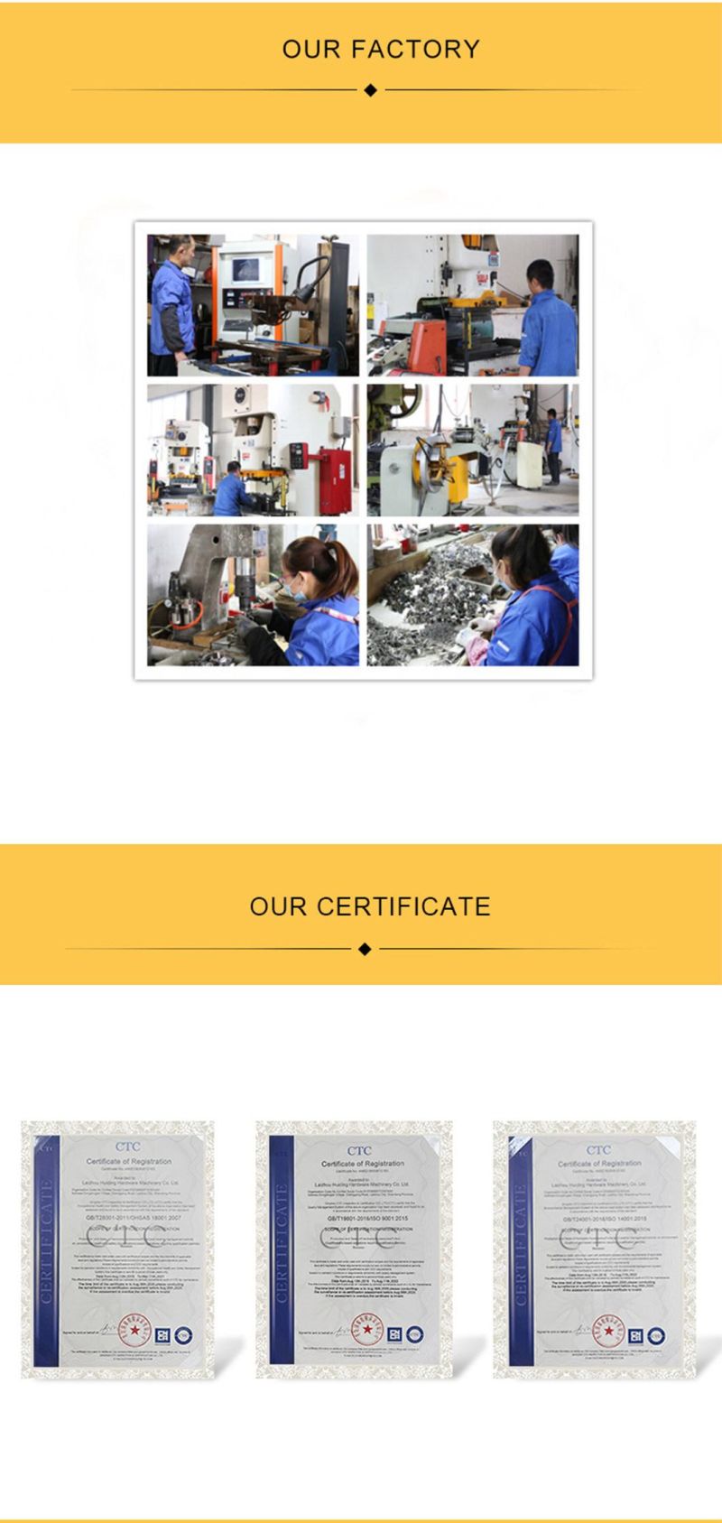 Construction Machinery Over Cent Fastener