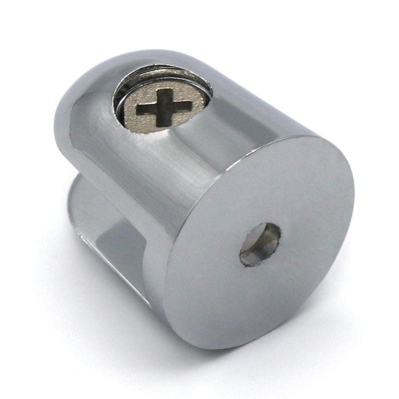 Wholesale Round Shape Chrome Plated Glass Holding Clamp