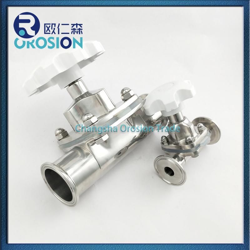 Stainless Steel Diaphragm Valve with Plastic Actuator