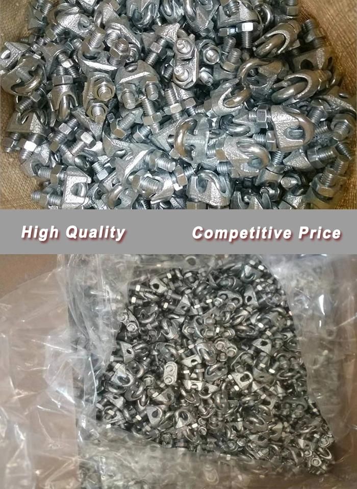 Galvanized Customized Egg Type Wire Rope Clip