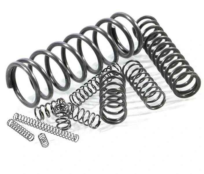 OEM Custom Compression Spring in Black Color