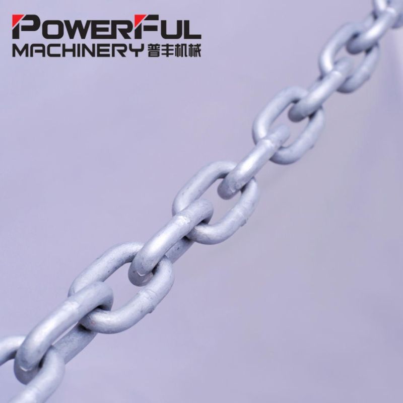 Big Production Ability G30 G43 DIN5685A/C 2-32mm Galvanized Chain