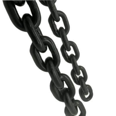 High Tension Alloy Steel Black G80 Link Chain