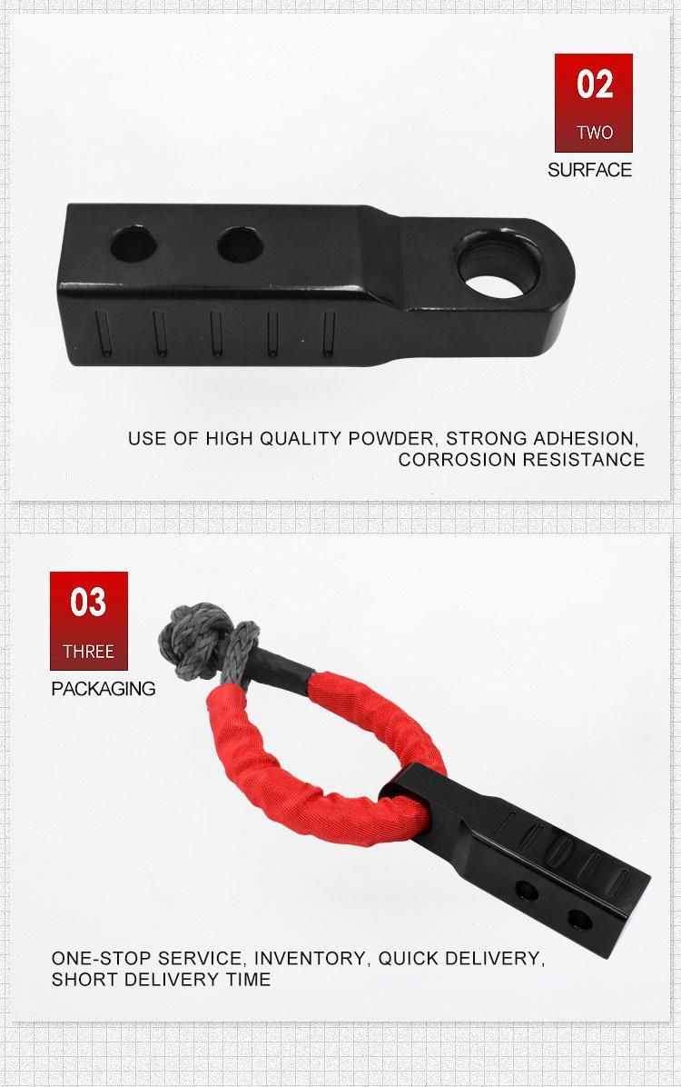 Soft Shackle with 2 Inch Hitch Receiver