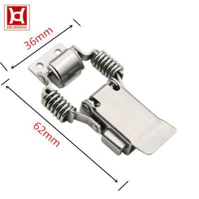 Hot Sale Brand Lapped Finished Stainless Steel Container Hasp Spring Loaded Latch