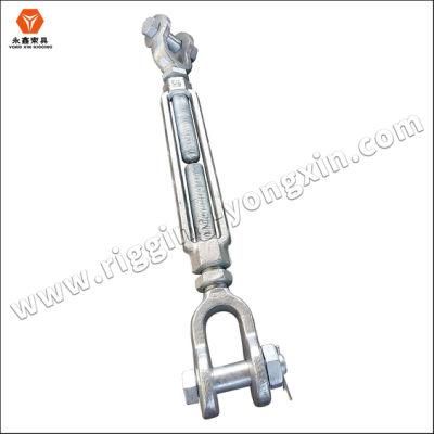 Made in China Wire Rope Open Body Turnbuckle Jaw and Jaw