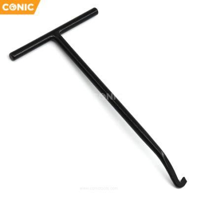 Exhaust Spring Puller Hook Tool with T Handle