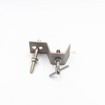 Good Quality Custom Wall Cladding Anchors Stainless Steel Z Stone Cladding Brackets