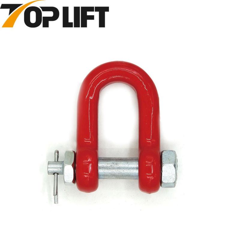 G80 Forged Shackles Quenched and Tempered Super Alloy Steel Rigging Hardware