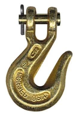 Hot DIP Galvanized Clevis Slip Chain Hook with Safety Latch