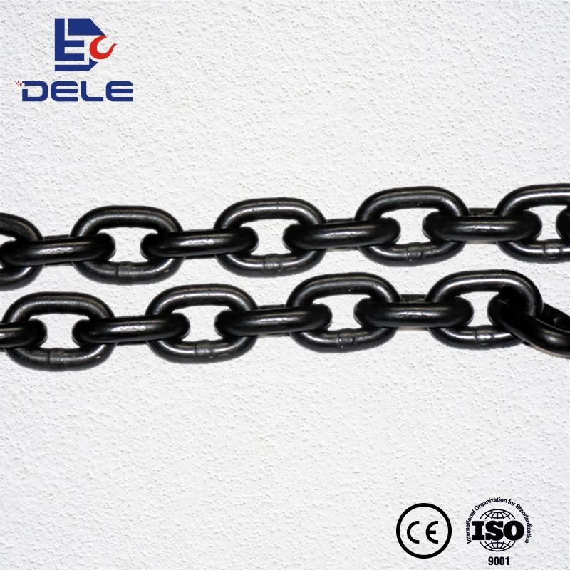10mm*30mm Steel Black Load Hoist Chain