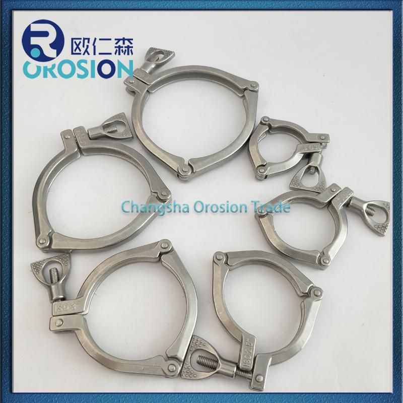 Sanitary Stainless Steel 2.5inch 3PC Clamp