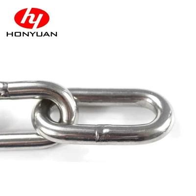 DIN766 Galvanized Hot DIP Welded Steel Short Link Chain