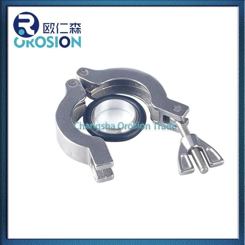 Stainless Steel Vacuum Swing Double Pin Clamp