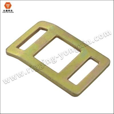 One Way Lashing Flat Stamped Metal Buckles for BS 1500kg