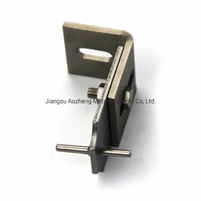 Stainless Steel Marble Fixing Clamps Stanp High Hardness No Deformation