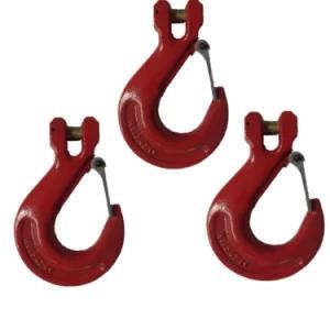 G80 Red Clevis Sling Hook with Latch