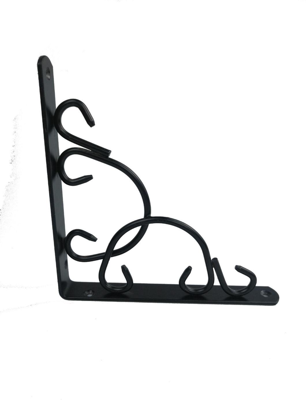 Decorative Wall Mount Display Plant 190*190*25*2mm Heavy Duty L Brackets