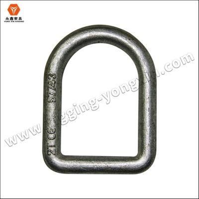 Hot Sale D Ring with Strap Type a Forged D Ring Customized Forged Lashing D Ring