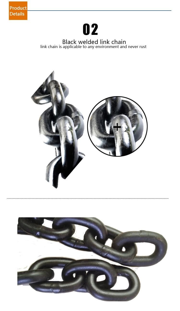 Hot Sale Galvanized Carbon Steel G43 Link Chain