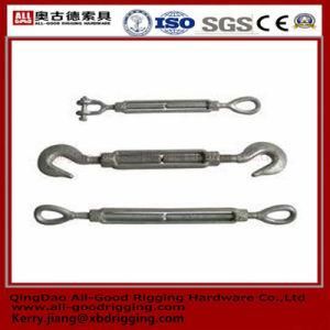 Us Type Hot Dipped Galvanized Turnbuckle with Hook and Hook Rigging