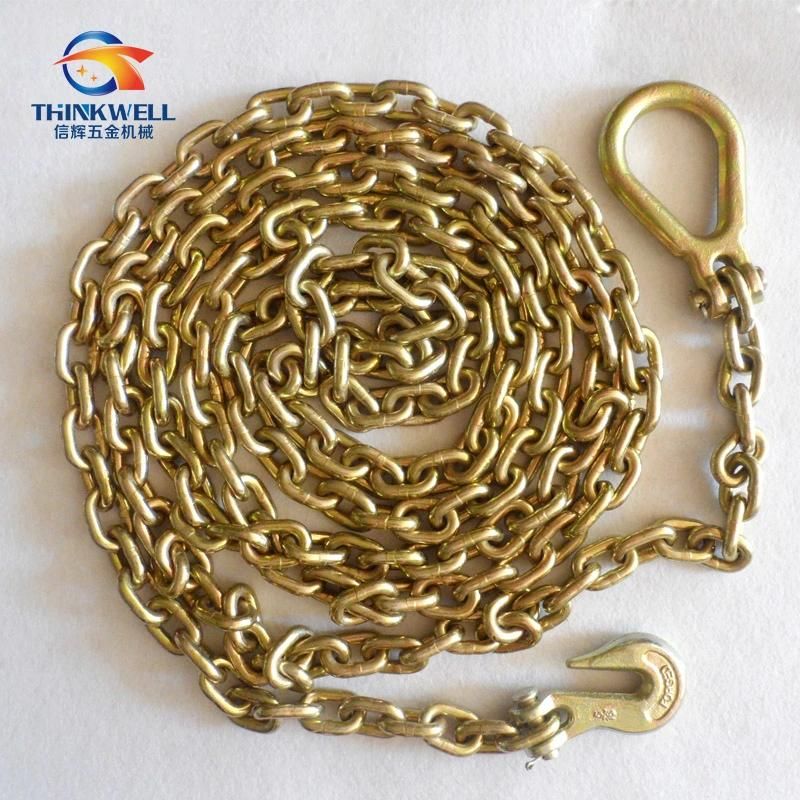 G80 Transport Lashing Drag Chain Binder Chain with Hook