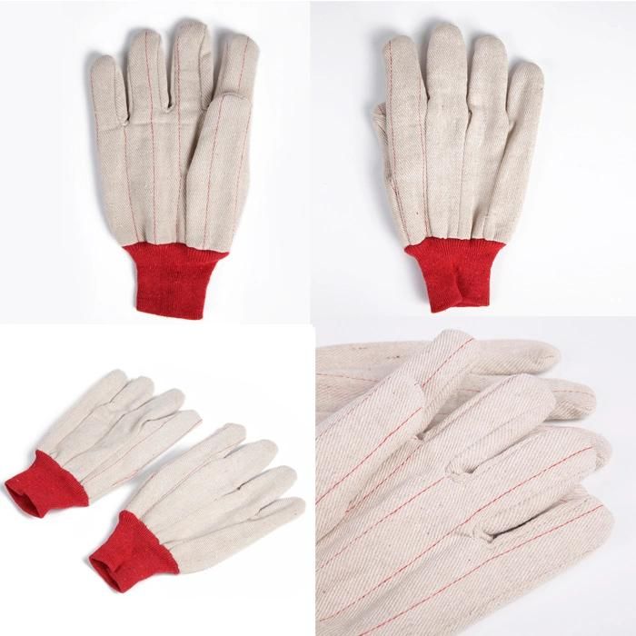 Welding Gloves Industrial Working Protective Rigger Cotton Gloves for Safety