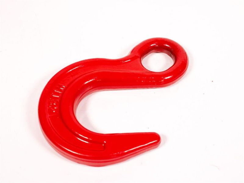 G80 Red Painted Large Opening Eye Hook Hot Sale